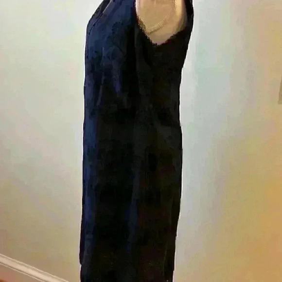 NWT! Talbots Women's Floral Eyelet Embroidered Sheath A-line Dress - Size 8 - Picture 6 of 13